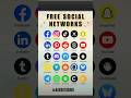 25 Social Media Apps Names 🤔 Most Popular Social Media Sites #Socialmedia #App #Youtube