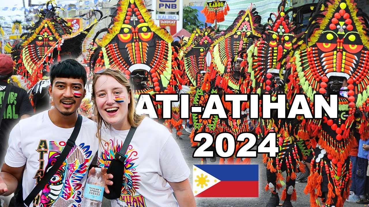THIS FILIPINO FESTIVAL is CRAZY Ati Atihan 2024 KALIBO AKLAN PHILIPPINES 
