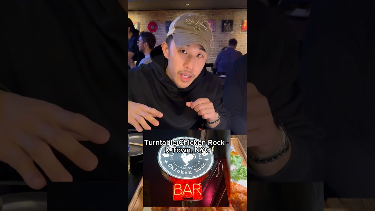 Turntable Chicken Rock #wings #chickenwings #foodreview #foodie #foodcritic #koreanchicken