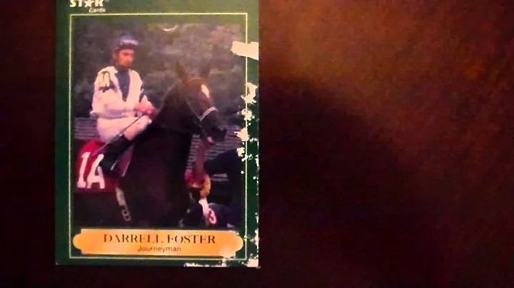 Jockey Darrell Foster 88