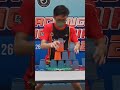 Fastest sport stacking individual cycle - 4.881 seconds by Chan Keng Ian 🇲🇾