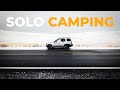 Solo Car Camping In BLIZZARD! On Antelope Island - Bust