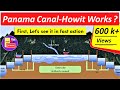 How Panama Canal Works Animation