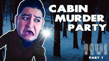 Our 1st Horror Game | Until Dawn - Part 1 (With Rami Malek & Peter Stormare)