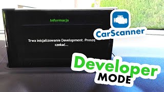CarScanner + ELM327 activation of the green menu in MIB2 VW Audi Seat Skoda