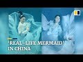 Female underwater photographer in China becomes ‘real-life mermaid’