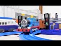 Plarail  Japanese train, JR Shinkansen　☆ Action Stations and Thomas.