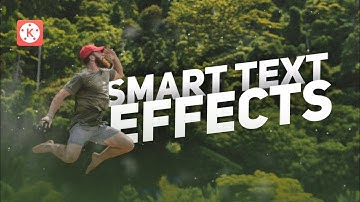 2 Smart Text Effects With Kinemaster ! 🔥👌