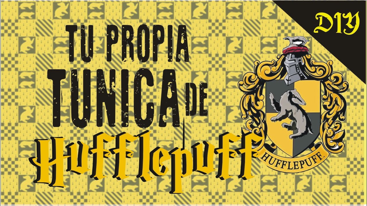 TUNICA DE HUFFLEPUFF | MUY FACIL | DIY | RESOLVIENDO DUDAS [►] CREADO A MANO