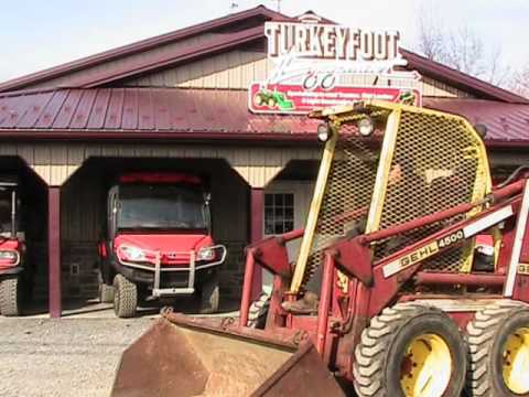 Gehl 4500 Skid Steer Loader Ford Gas T Bar
