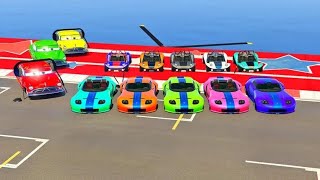 GTA V Bike Stunt Racing Compilation on Super Cars, Helecopters, Off Road Jeeps And Boats