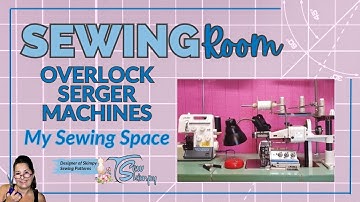 Serger Sewing Machine Demonstration - Home & Industrial Machine 🧵#pdfpattern #diysewing #diyfashion