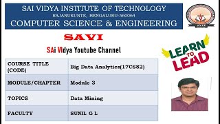 Module -3  Data Mining