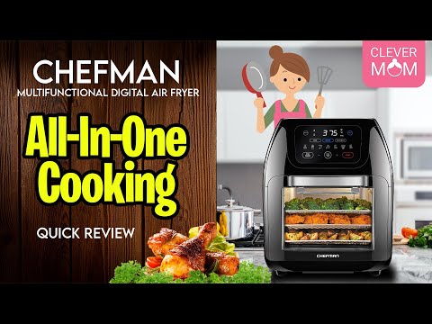 Chefman Multifunctional Digital Air Fryer+ Rotisserie, Dehydrator, Convection Oven