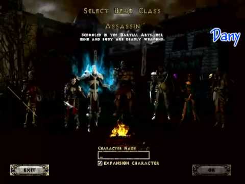 starter character diablo 2 lod 1.14c