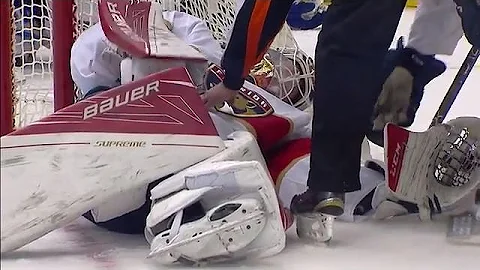 Reimer forced to leave after collision with Boyle