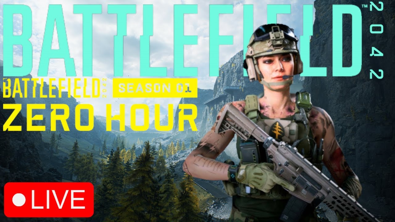 🔴LIVE | Battlefield 2042 | Season 1 Zero Hour Day 4 | PS5 | - YouTube