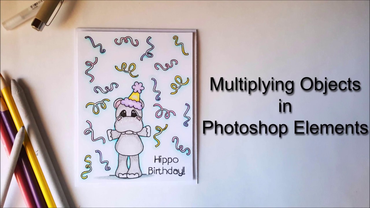 Multiplying Objects in Photoshop Elements
