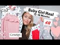 BABY GIRL CLOTHING HAUL | 12-18 MONTHS | H&M, F&F TESCO & GEORGE ASDA