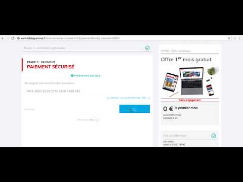 Payment funnel - Le Telegramme - Checkout