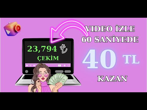 📺 60 SN VIDEO İZLE " 40 TL " PARA KAZAN -2 💰 ( 23,794 TL Ödeme Aldık ) #crypto #payeer #perfectmoney