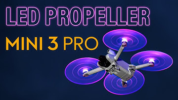 Have You Ever Seen Such a DJI Mini 3 Pro LED Propellers? #dji #djimini3pro #light #2023 STARTRC