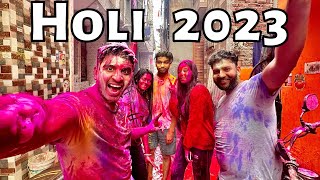 Holi Celebration Vlog 2023 | Holi With In Law's | Thakur Saurav Vlog