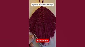 #macrame design|macrame leaf #macrame #macramekeychain #apoorva_shakyamacramecrafts