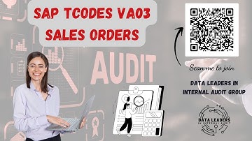 SAP TCODES VA03 | Sales orders