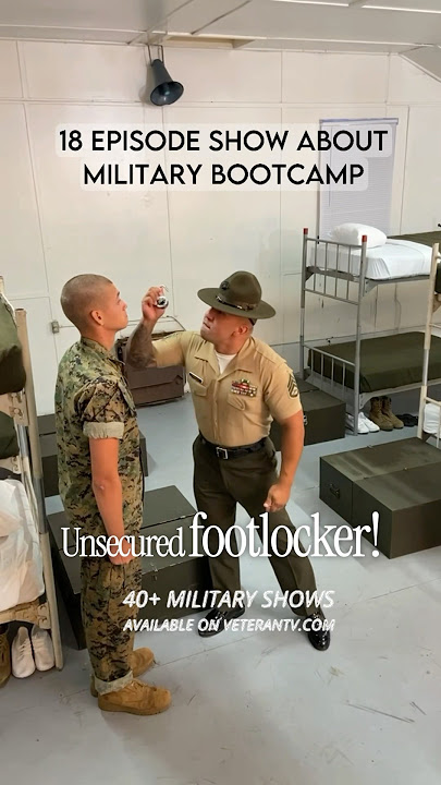 US MARINE BOOTCAMP & ARMY BASIC TRAINING | 40  MILITARY SHOWS AVAILABLE ON VETERANTV.COM