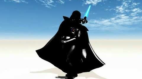 Poser Vue Darth Vader Test