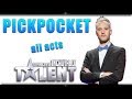 Fred razon  incroyable talent  magicien pickpocket audition et demi finale