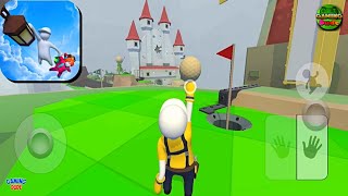 Human Fall Flat Mobile - Golf Map SPEEDRUN | Gameplay Walkthrough | (iOS, Android) screenshot 3