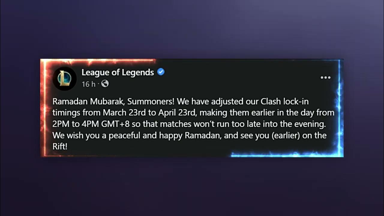 Clash LockIn Time Update For Singapore Server YouTube