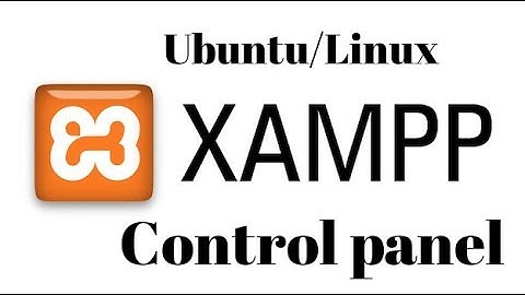 Install Xampp control panel on Ubuntu