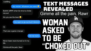 Trevor Bauer & Accuser Text Messages Show Woman Asking For 