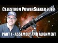 Celestron PowerSeeker 70EQ Part 1 - Assembly and Alignment