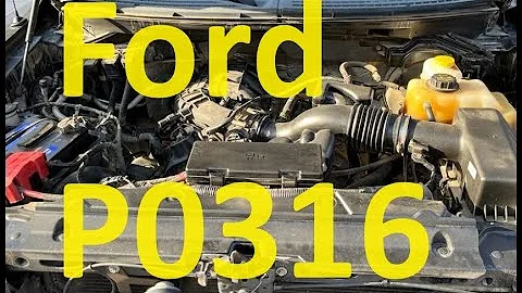 Causes and Fixes Ford P0316 Code: Engine Misfire Detected on Startup (First 1000 Revolutions)