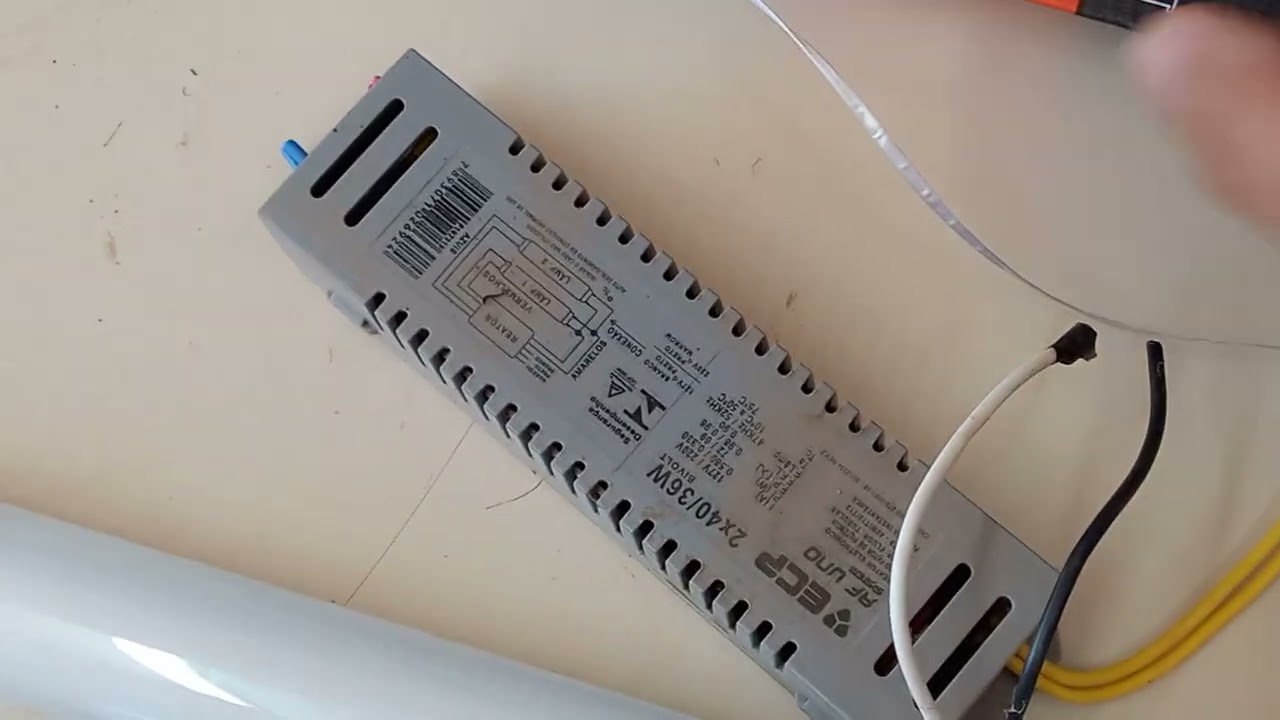 Substituição de lâmpadas fluorescente para led,sem reator!!!