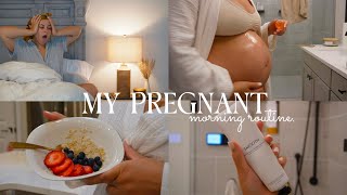 PREGNANT SELF CARE MORNING ROUTINE| hygiene + bump care + supplements + affirmations & more screenshot 3