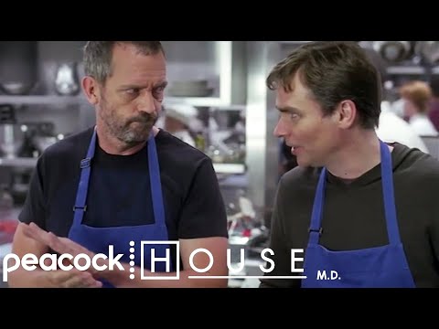 Still: Cooking with House and Wilson — House