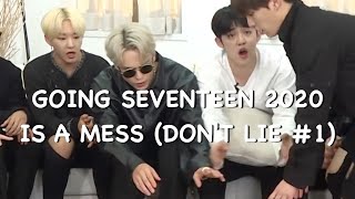 going seventeen 2020 is a mess (Don't Lie #1)