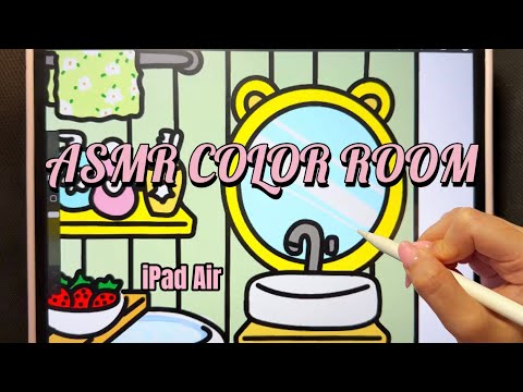 ASMR COLORING BATHROOM IPAD AIR 13