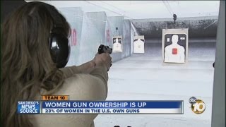 Report finds that gun ownership, interest by women is up