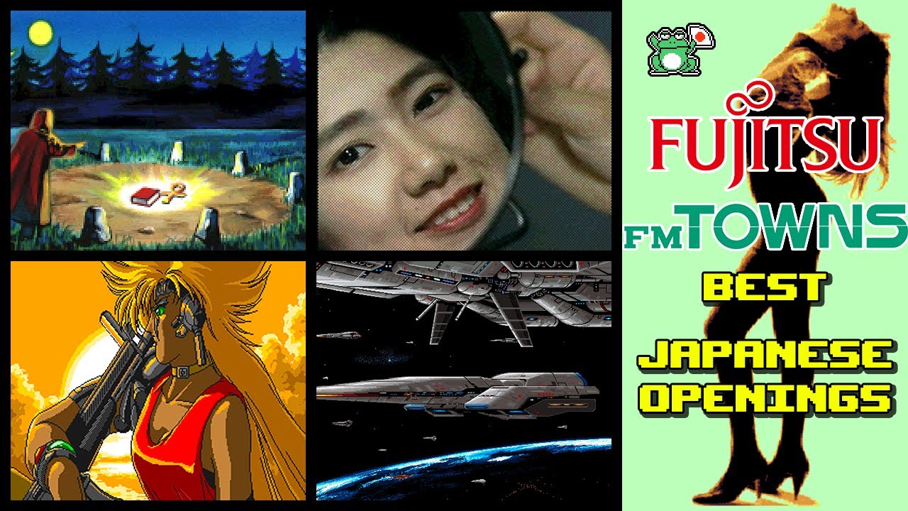 FM Towns Games Music/Intro エフエムタウンズ - YouTube