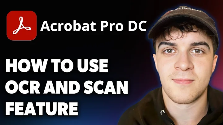 How to Use Ocr and Scan Feature  Adobe Acrobat Pro DC [2025 Full Guide]