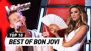 Video thumbnail of "Outstanding BON JOVI Blind Auditions on The Voice"