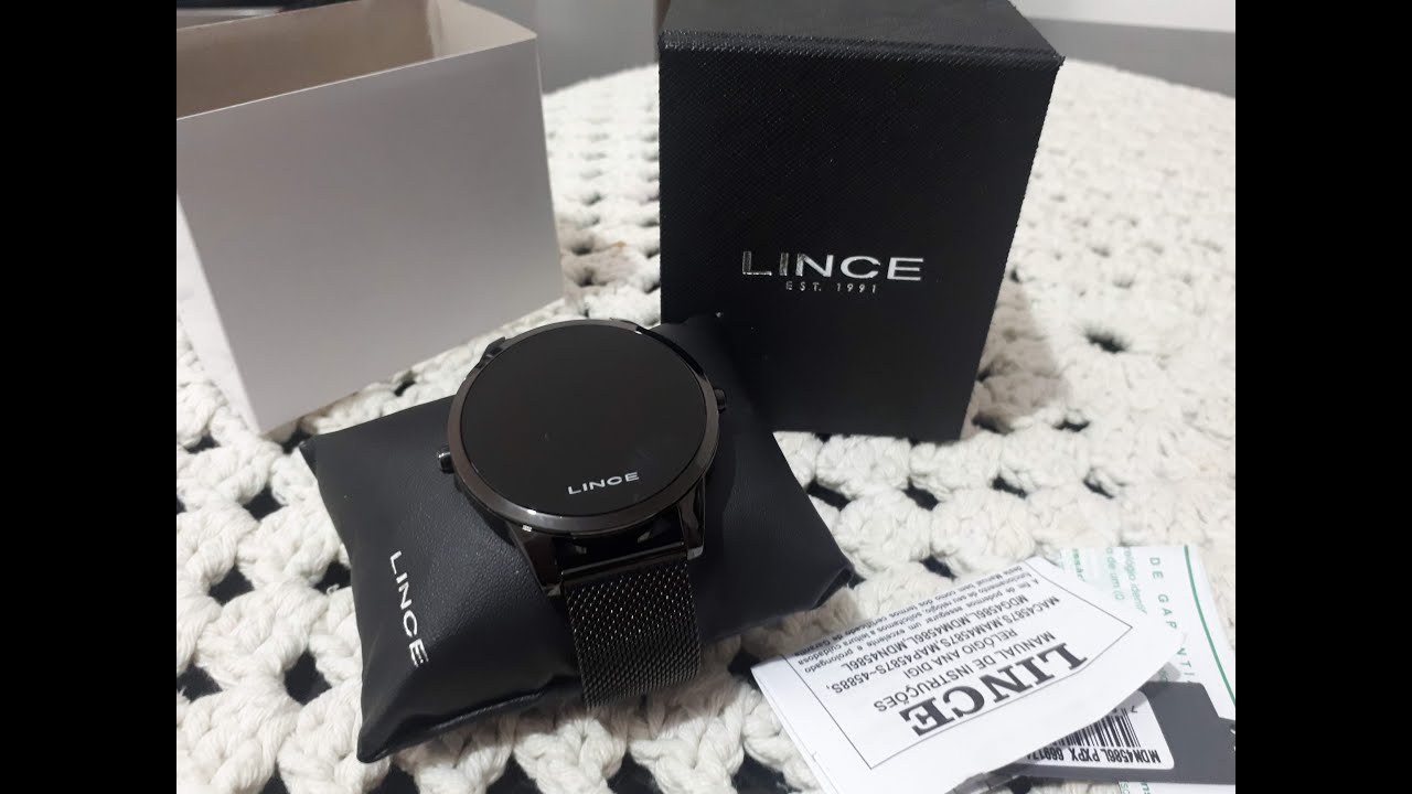 Relógio Lince MDN4586L PXPX Masculino - YouTube