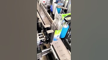 Automatic Bottle Labeling Machine for Round, Square & Tapered Bottles #labelingmachine