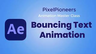 Bouncy Text Animation in After Effects (EASY Tutorial for Beginners!) #AfterEffects #MotionGraphics